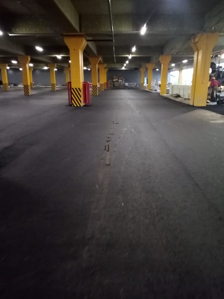 строительство парковки; разгрузочной зоны